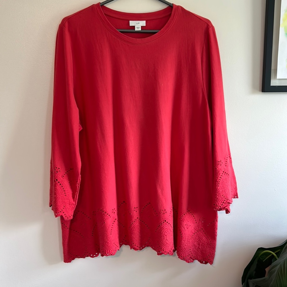 J Jill red top